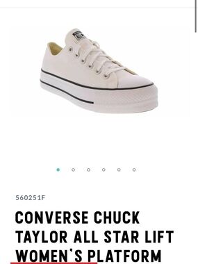 Converse Low Top Platform Sneaker